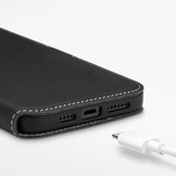 Slim wallet Zwart hoes voor de iPhone 12 Pro Max