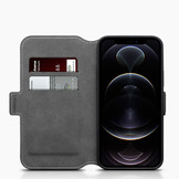 Slim wallet Zwart hoes voor de iPhone 12 en iPhone 12 Pro