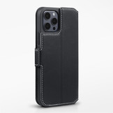 Slim wallet Zwart hoes voor de iPhone 12 en iPhone 12 Pro