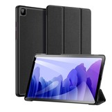 Domo Serie folio sleepcover hoes zwart voor de Samsung Galaxy Tab A7 (2020)