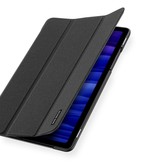 Domo Serie folio sleepcover hoes zwart voor de Samsung Galaxy Tab A7 (2020)