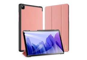 Dux Ducis - Domo Serie folio sleepcover hoes - Samsung Galaxy Tab A7 (2020) - Roze