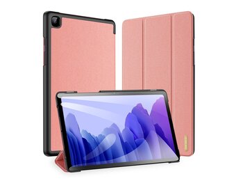 Dux Ducis - Domo Serie folio sleepcover hoes - Samsung Galaxy Tab A7 (2020) - Roze
