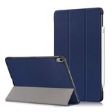3-Vouw sleepcover hoes Blauw voor de iPad Air (2022 / 2020) 10.9 inch
