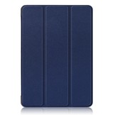 3-Vouw sleepcover hoes Blauw voor de iPad Air (2022 / 2020) 10.9 inch