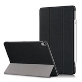 3-Vouw sleepcover hoes Zwart voor de iPad Air (2022 / 2020) 10.9 inch