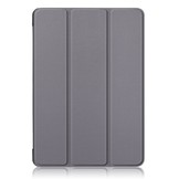 3-Vouw sleepcover hoes Grijs voor de iPad Air (2022 / 2020) 10.9 inch