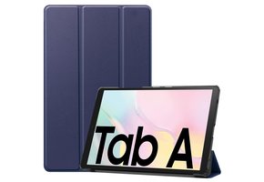 3-Vouw sleepcover hoes - Samsung Galaxy Tab A7 (2020) - Blauw
