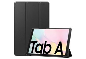 3-Vouw sleepcover hoes - Samsung Galaxy Tab A7 (2020) - Zwart