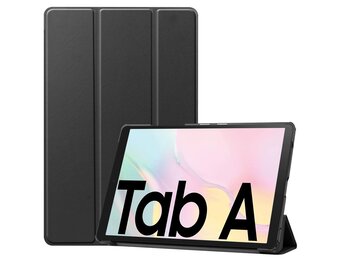 3-Vouw sleepcover hoes - Samsung Galaxy Tab A7 (2020) - Zwart