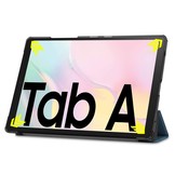 3-Vouw sleepcover hoes Army Groen voor de Samsung Galaxy Tab A7 (2020)