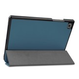 3-Vouw sleepcover hoes Army Groen voor de Samsung Galaxy Tab A7 (2020)