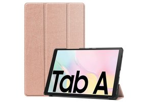 3-Vouw sleepcover hoes - Samsung Galaxy Tab A7 (2020) - Rose Goud