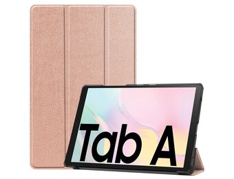 3-Vouw sleepcover hoes - Samsung Galaxy Tab A7 (2020) - Rose Goud