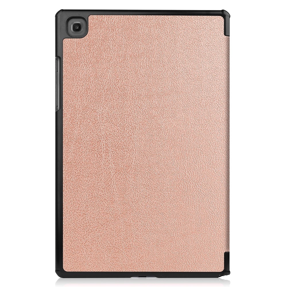 3-Vouw sleepcover hoes Bordeaux Rose Goud voor de Samsung Galaxy Tab A7 (2020)