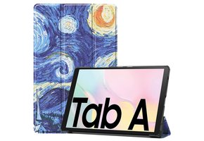 3-Vouw sleepcover hoes - Samsung Galaxy Tab A7 (2020) - Van Gogh Schilderij