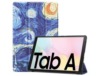 3-Vouw sleepcover hoes - Samsung Galaxy Tab A7 (2020) - Van Gogh Schilderij