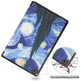 3-Vouw sleepcover hoes Van Gogh Schilderij voor de Samsung Galaxy Tab A7 (2020)