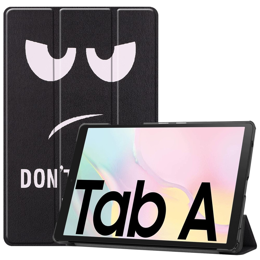 3-Vouw sleepcover hoes Don't Touch voor de Samsung Galaxy Tab A7 (2020)
