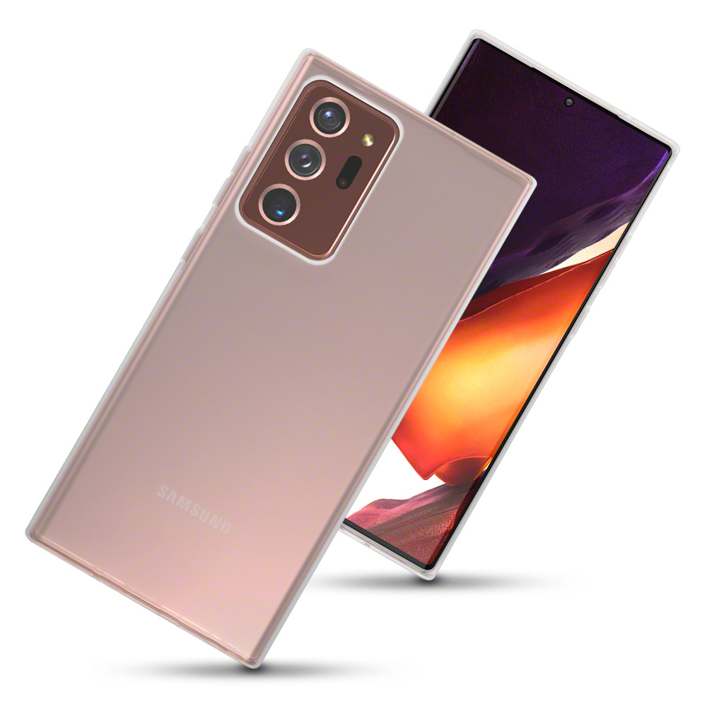 Softcase hoes Transparant voor de Samsung Galaxy Note 20 Ultra