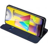 Pro Serie slim wallet Blauw hoes voor de Samsung Galaxy M31
