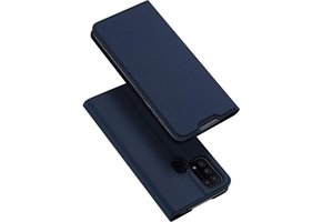 Dux Ducis - Pro Serie slim wallet hoes - Samsung Galaxy M31 - Blauw
