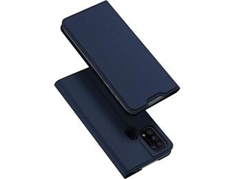 Dux Ducis - Pro Serie slim wallet hoes - Samsung Galaxy M31 - Blauw