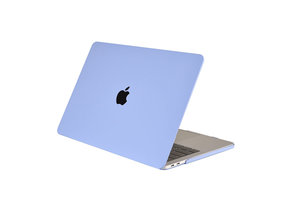 Lunso MacBook Air 13 inch M1 (2020) cover hoes - case - Candy Tranquility Blue