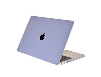 Lunso MacBook Air 13 inch M1 (2020) cover hoes - case - Candy Lavender