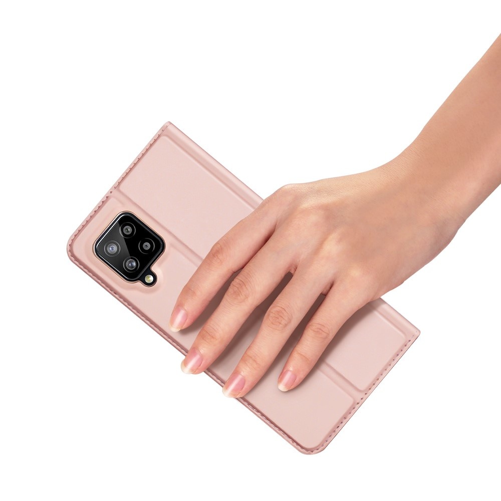 Pro Serie slim wallet Rose Goud hoes voor de Samsung Galaxy A42