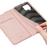Pro Serie slim wallet Rose Goud hoes voor de Samsung Galaxy A42