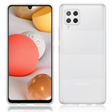 Softcase hoes Transparant voor de Samsung Galaxy A42