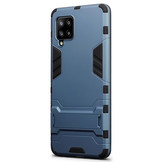 Double Armor Layer hoes blauw met stand voor de Samsung Galaxy A42