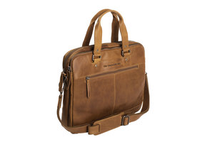 Chesterfield - Jovi Leren laptoptas - 14 inch - Cognac