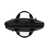 Jovi leren laptoptas Zwart voor 14 inch laptops