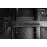 Jovi leren laptoptas Zwart voor 14 inch laptops