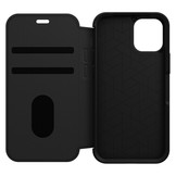 Strada Case wallet hoes Zwart voor de iPhone 12 Mini