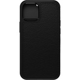 Strada Case wallet hoes Zwart voor de iPhone 12 Pro Max