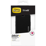 Strada Case wallet hoes Zwart voor de iPhone 12 Pro Max