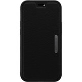 Strada Case wallet hoes Zwart voor de iPhone 12 en iPhone 12 Pro