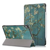 3-Vouw sleepcover hoes Van Gogh Amandelboom voor de iPad Air (2022 / 2020) 10.9 inch
