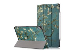 3-Vouw sleepcover hoes - iPad Air (2022 / 2020) 10.9 inch - Van Gogh Amandelboom