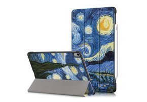 3-Vouw sleepcover hoes - iPad Air (2022 / 2020) 10.9 inch - Van Gogh Schilderij