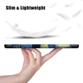 3-Vouw sleepcover hoes Van Gogh Schilderij voor de iPad Air (2022 / 2020) 10.9 inch