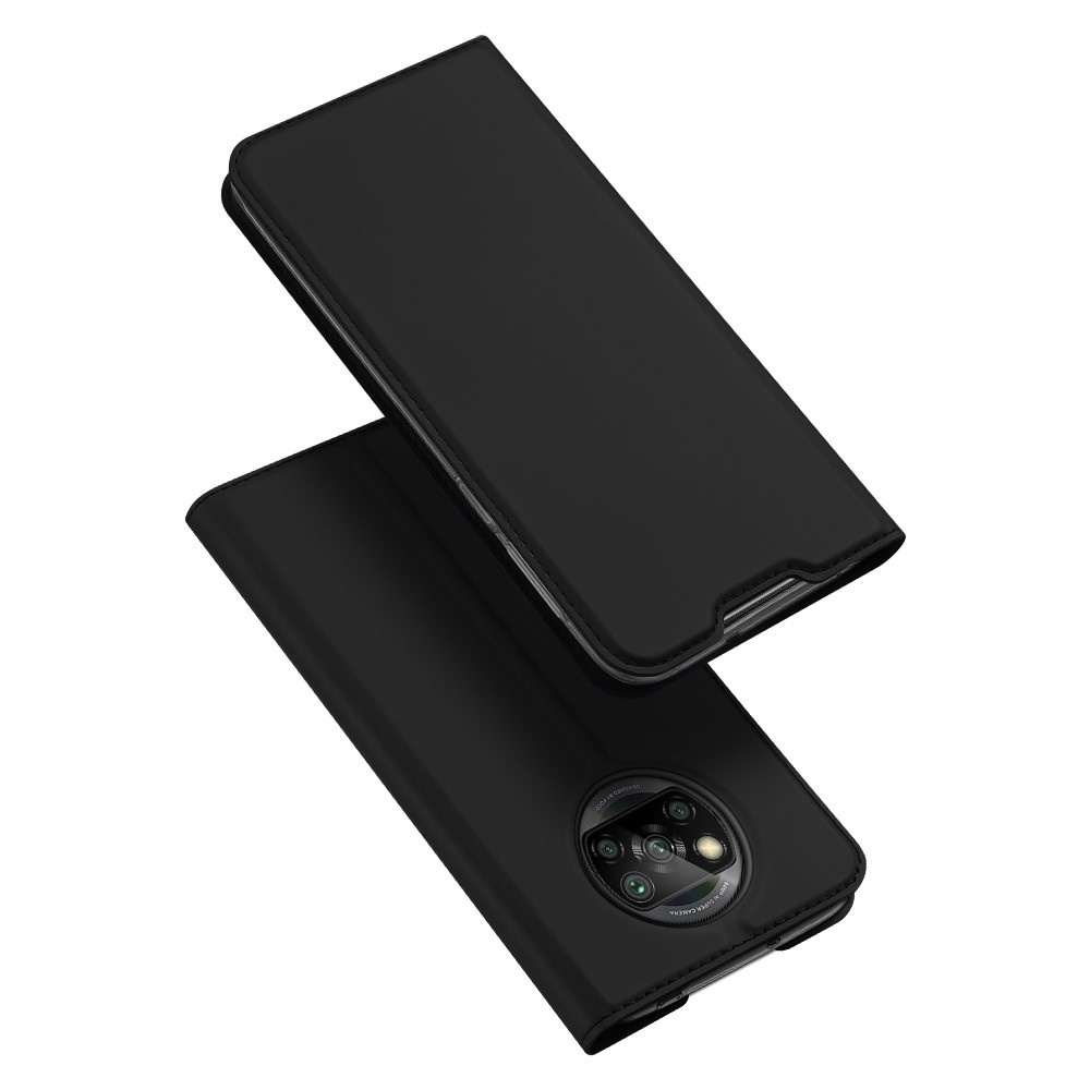 Pro Serie slim wallet Zwart hoes voor de Xiaomi Poco X3
