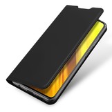Pro Serie slim wallet Zwart hoes voor de Xiaomi Poco X3