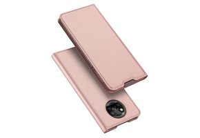 Dux Ducis - Pro Serie Slim wallet hoes - Xiaomi Poco X3 - Rose Goud