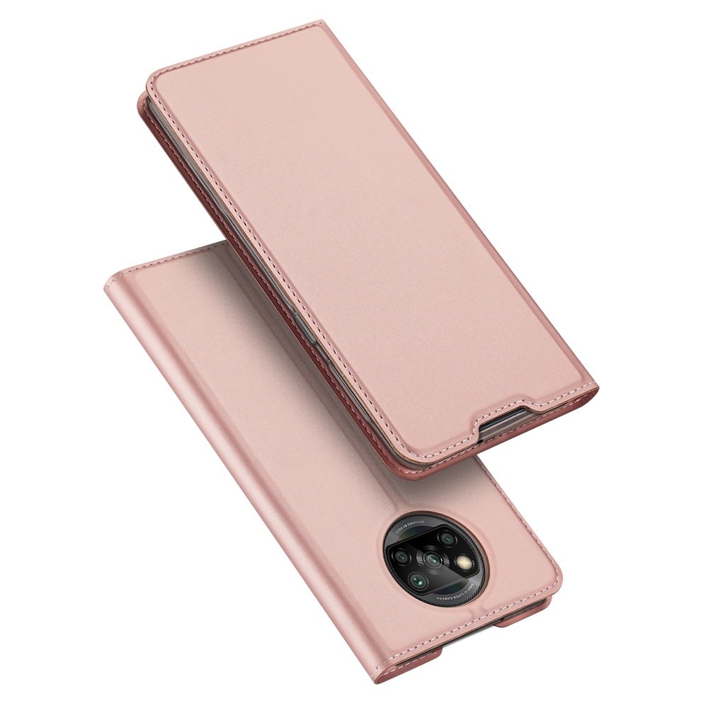 Pro Serie slim wallet Rose Goud hoes voor de Xiaomi Poco X3
