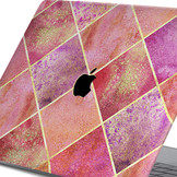 Diamond Rose cover hoes voor de MacBook Air 13 inch (2018-2019)