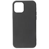 Softcase hoes voor de iPhone 12 Pro Max zwart